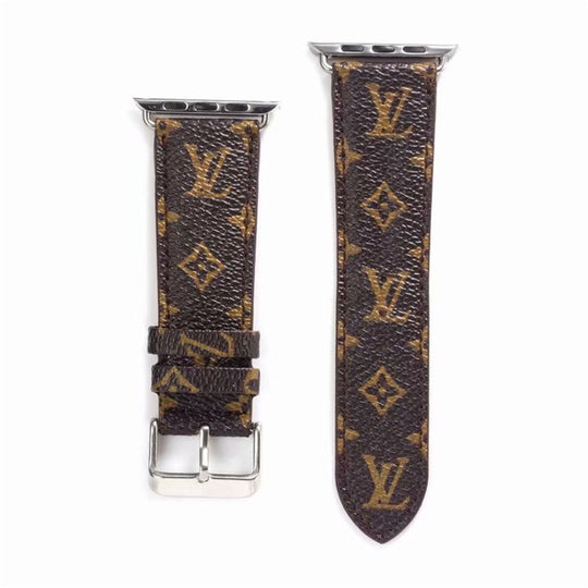 Brown Luxury Classic Strap For Apple Watch