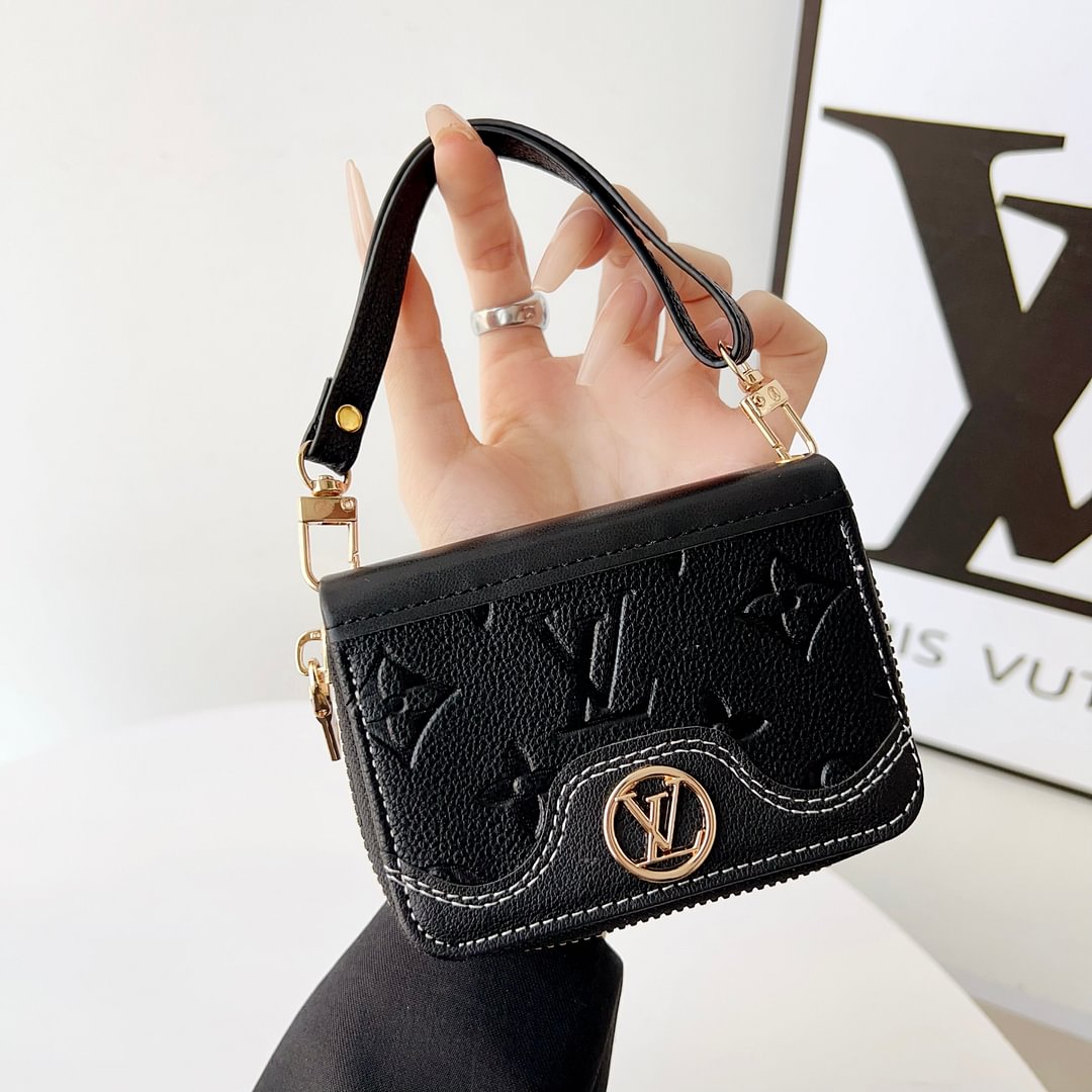 Mini Handbag Zip Wallet Card Holder Leather Coin Purse