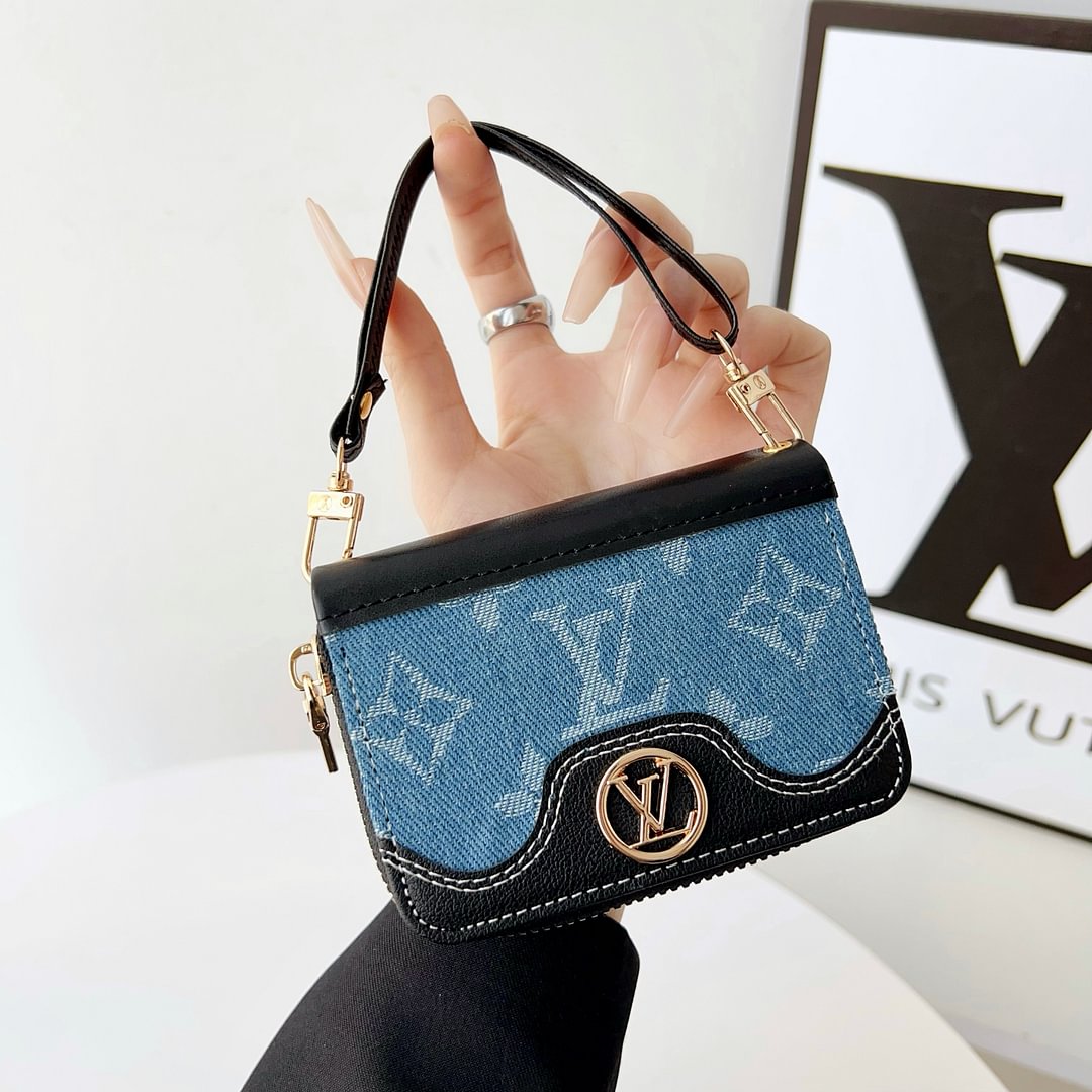 Mini Handbag Zip Wallet Card Holder Leather Coin Purse