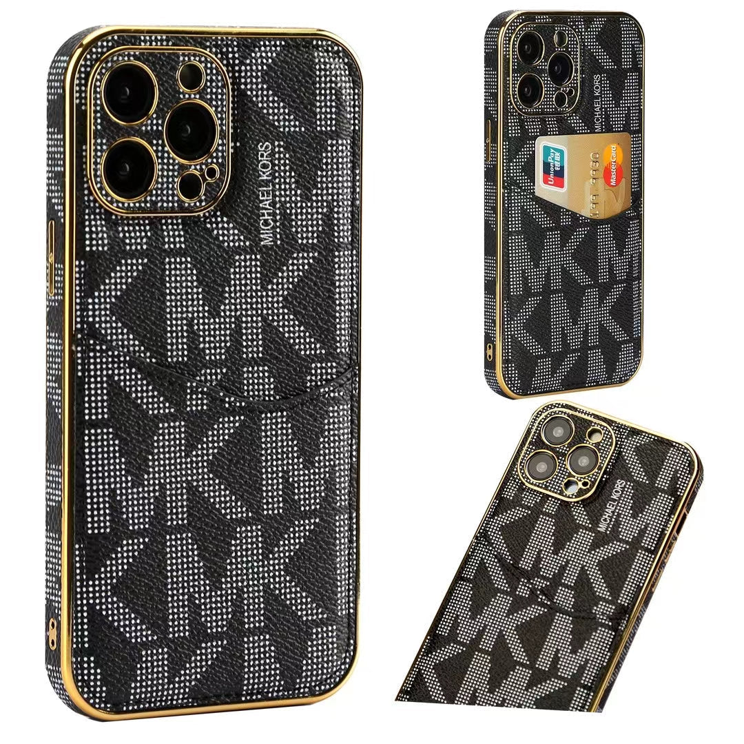 Designer iPhone Case with Card Holder