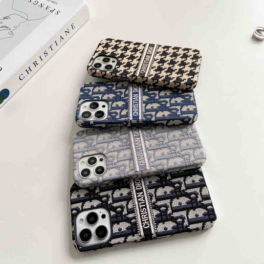 Designer Elegant Canvas Monogram Lady Phone Case