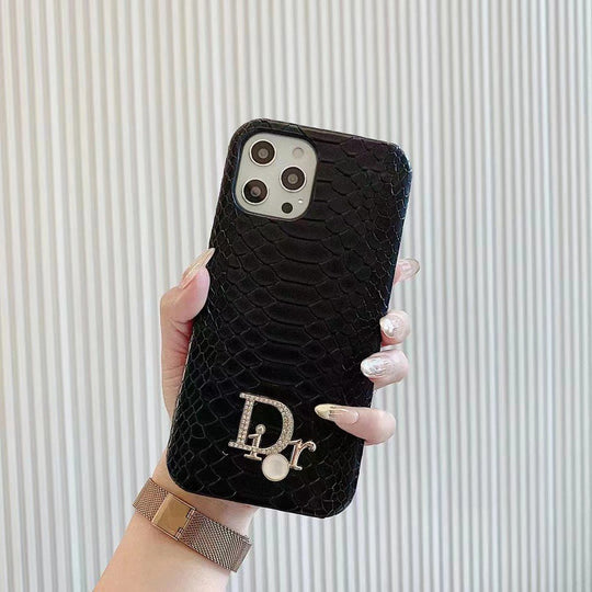 Luxury Snake Skin Textured Phone Case