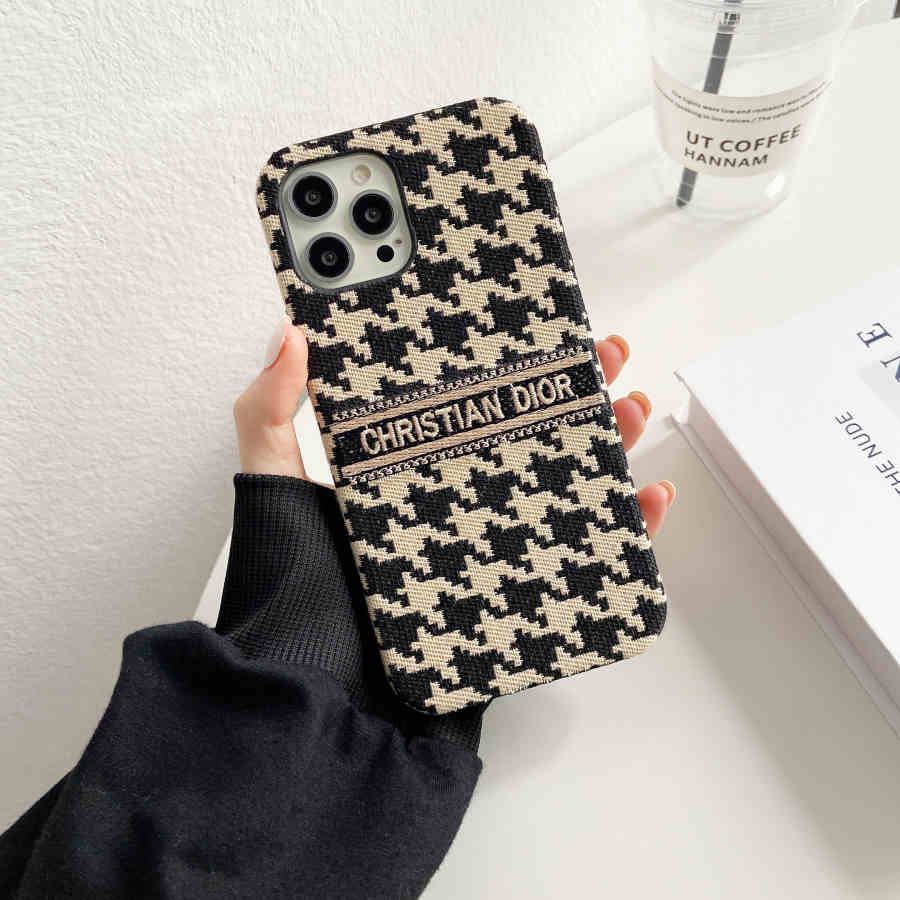 Designer Elegant Canvas Monogram Lady Phone Case