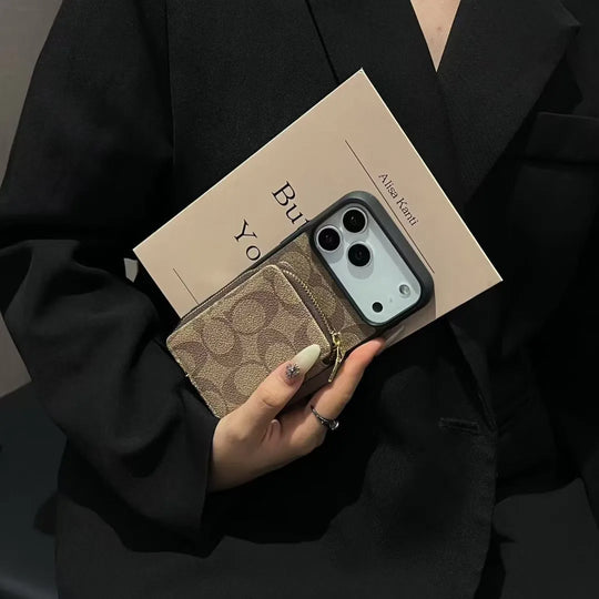 Designer Phone Case With Lux Wallet Card