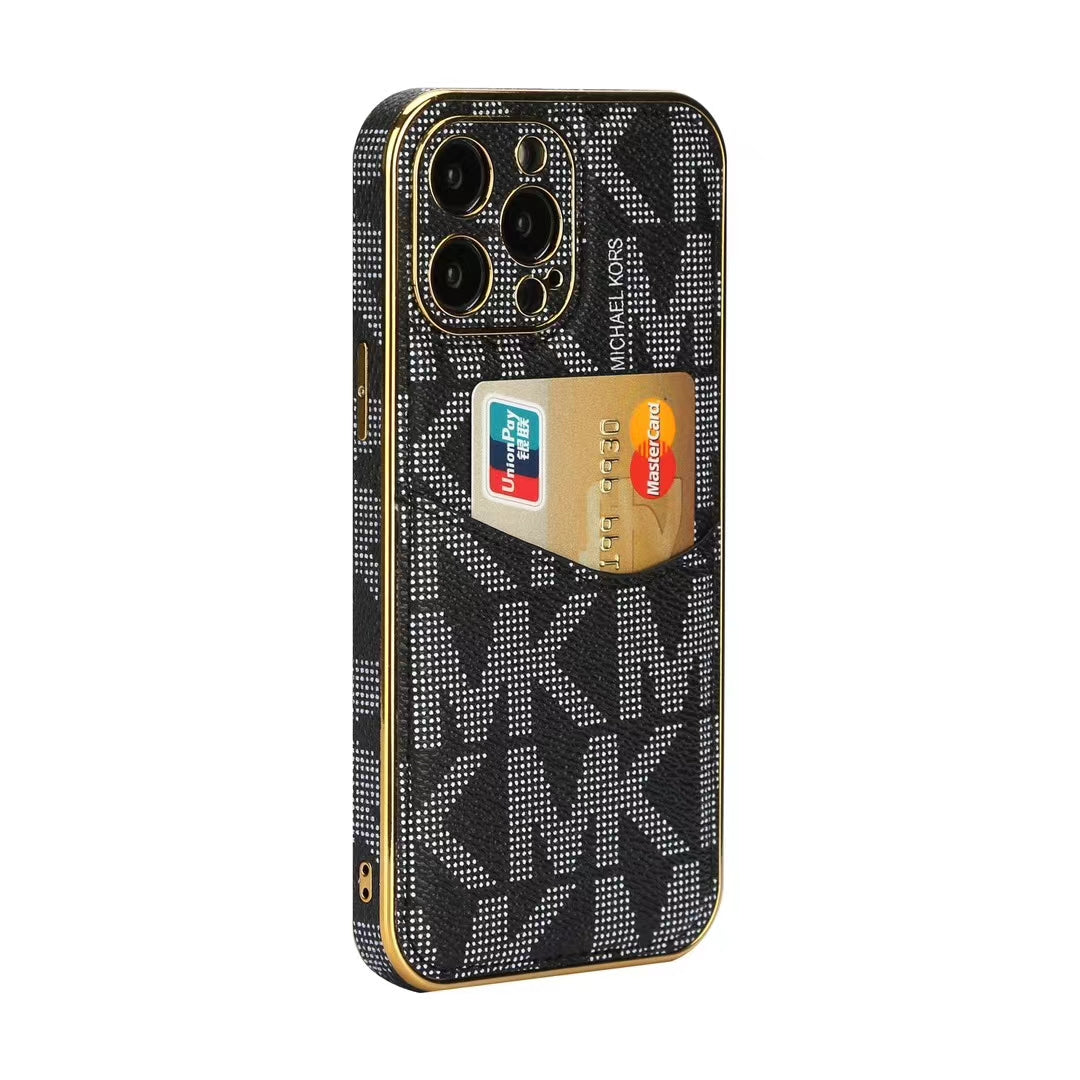 Designer iPhone Case with Card Holder