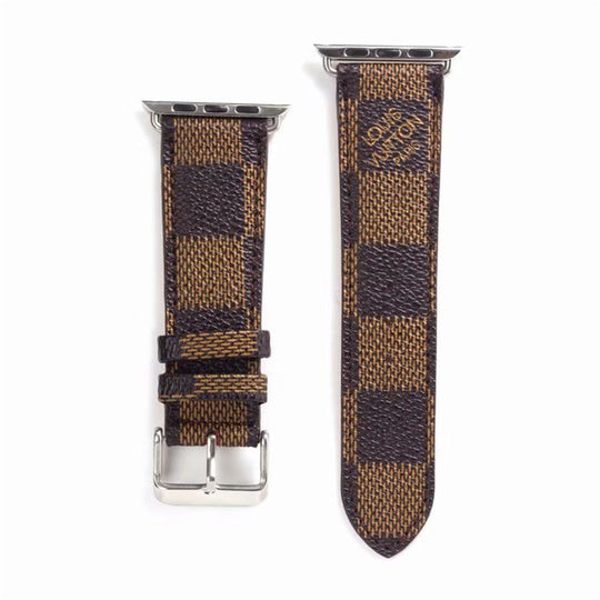 Brown Luxury Classic Strap For Apple Watch