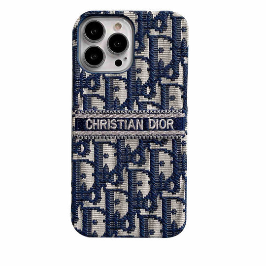 Designer Elegant Canvas Monogram Lady Phone Case