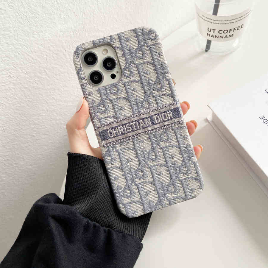 Designer Elegant Canvas Monogram Lady Phone Case