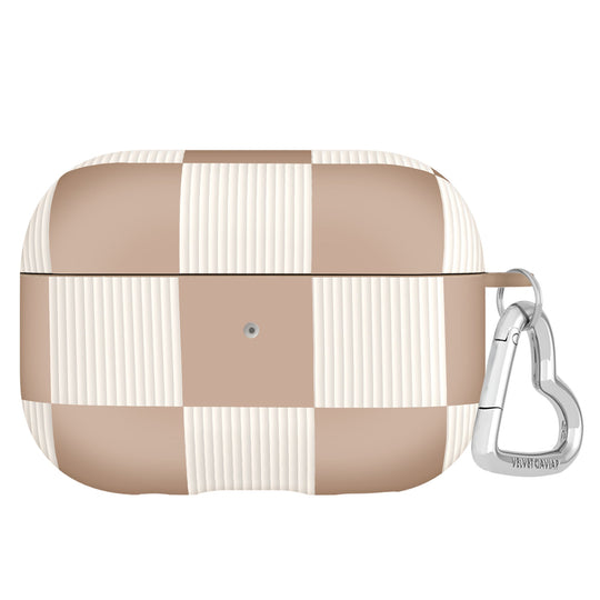 Nude Vibe Checker AirPods Case – Cute Protective Cover