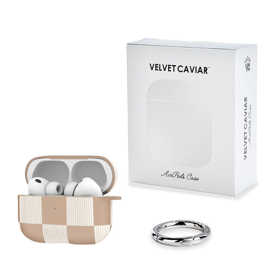 Nude Vibe Checker AirPods Case – Cute Protective Cover
