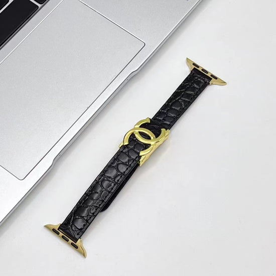 Double C Designer Apple Watch Band Strap