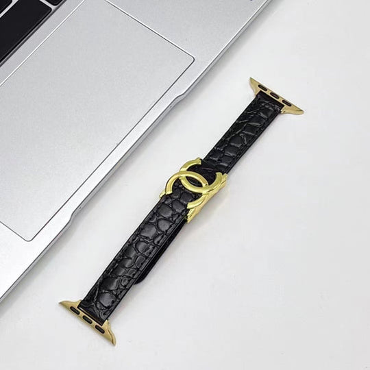 Double C Designer Apple Watch Band Strap