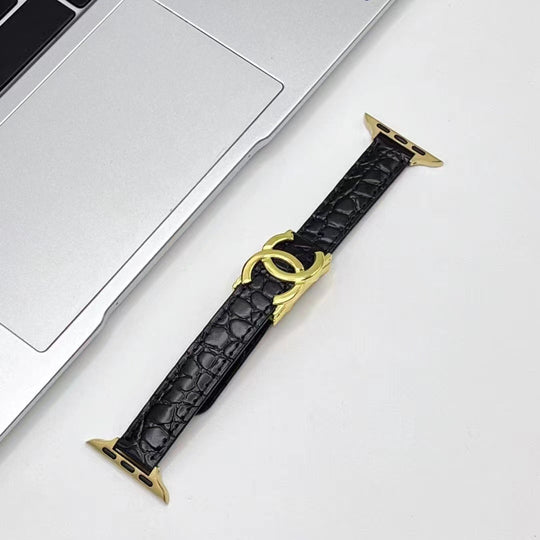 Double-C Leather Strap