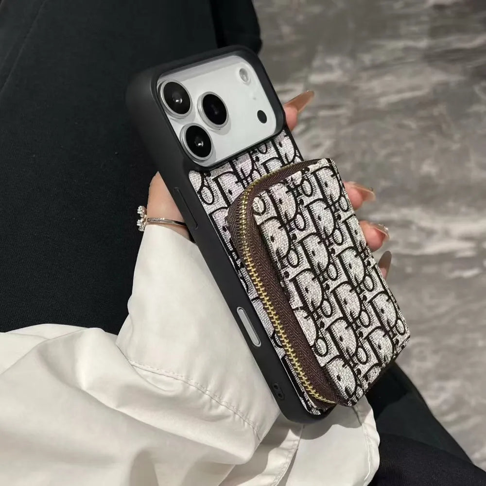Premium Phone Case With Zipper Card Holder