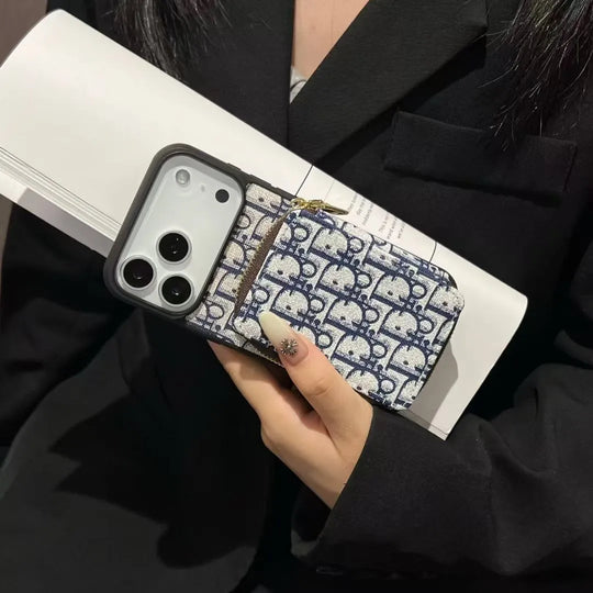 Premium Phone Case With Zipper Card Holder