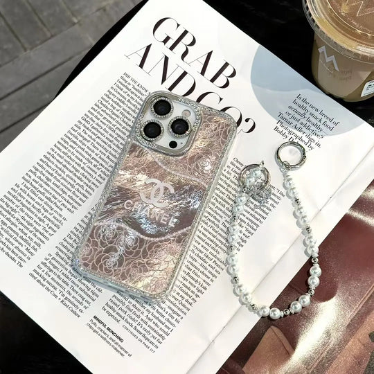 Inspired Woman Designer Phone Case With wrist strap