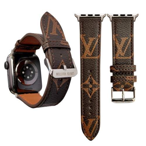 Designer Brown Luxury Classic Strap For Apple Watch