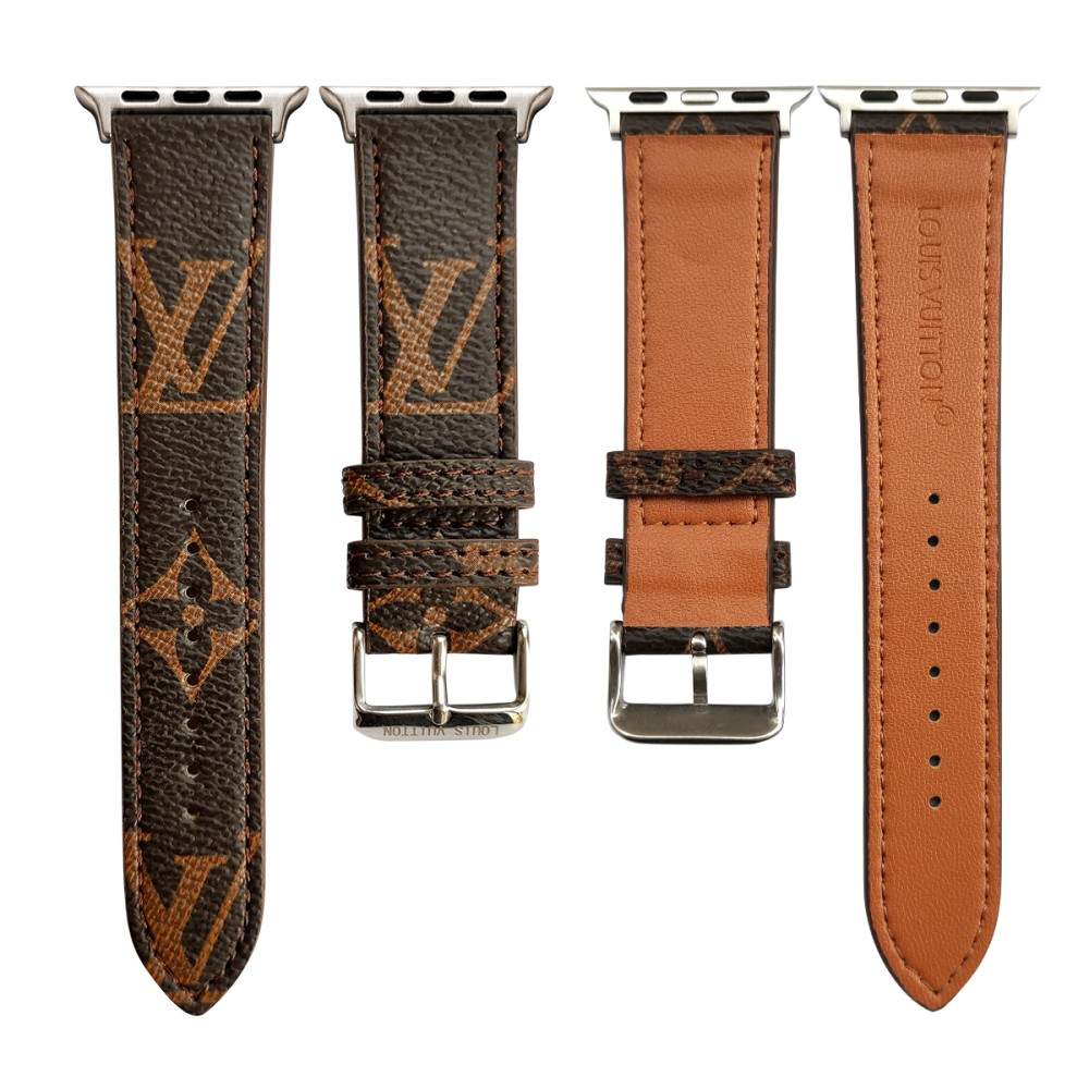 Designer Brown Luxury Classic Strap For Apple Watch