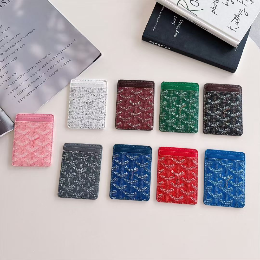 Designer Goyard Magsafe Wallet Card Holder