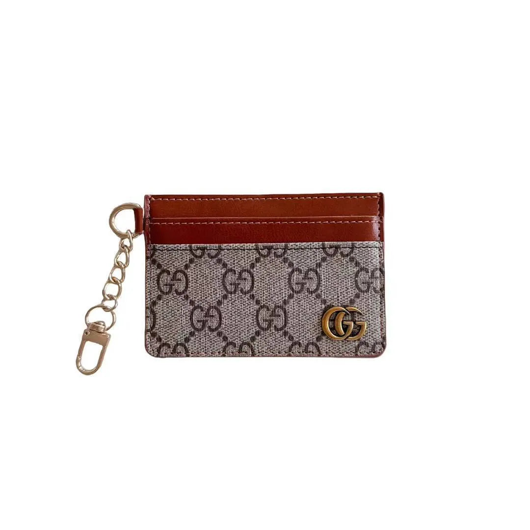 Wallet Card Holder With Chain