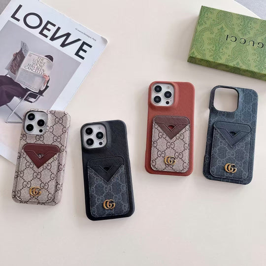 GG Phone Case With MagSafe Card Holder