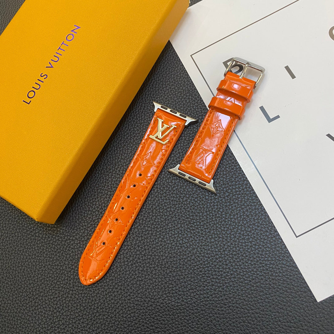 Glossy Apple Watch Strap | Luxury Floral Band