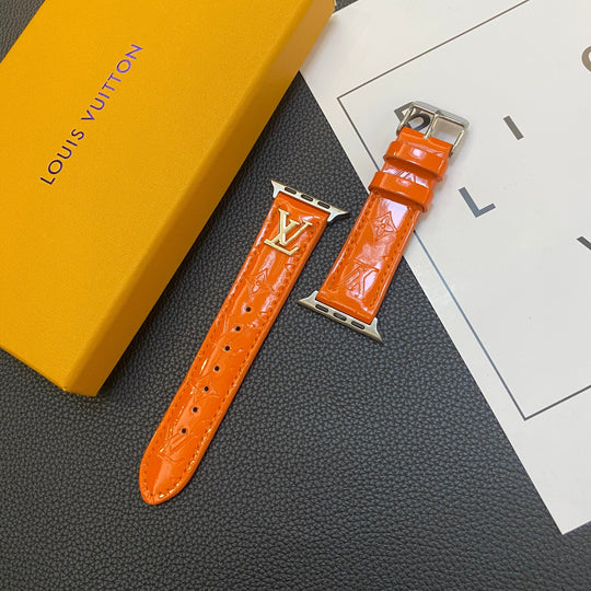 Glossy Apple Watch Strap | Luxury Floral Band