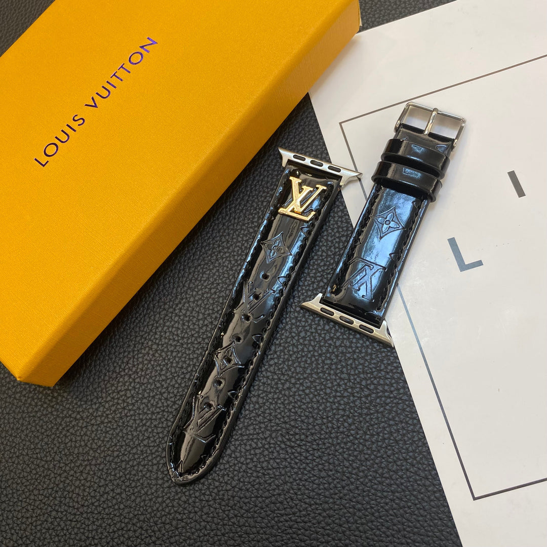 Glossy Apple Watch Strap | Luxury Floral Band