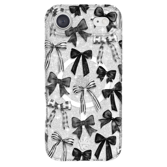 Gothic Bows iPhone Case – Trendy Protective Phone Cover