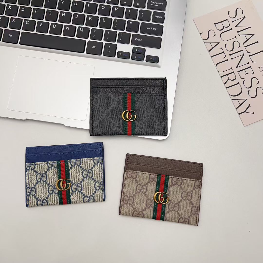 Gucci Inspired Wallet ID Card Holder