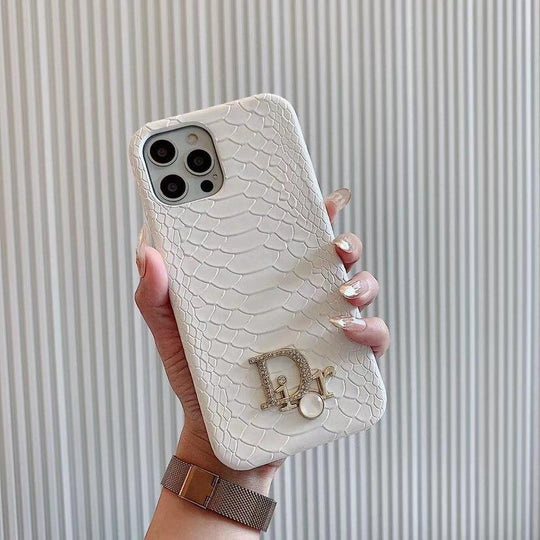 Luxury Snake Skin Textured Phone Case