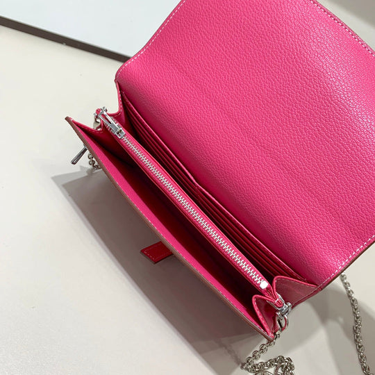 Luxury Card Wallet with Chain