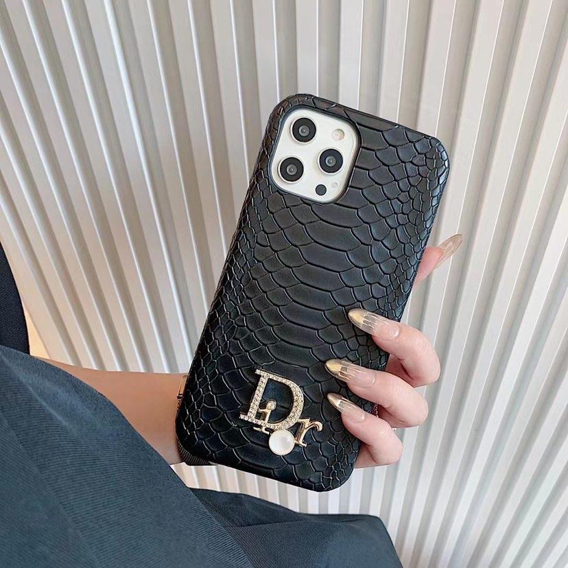 Luxury Snake Skin Textured Phone Case