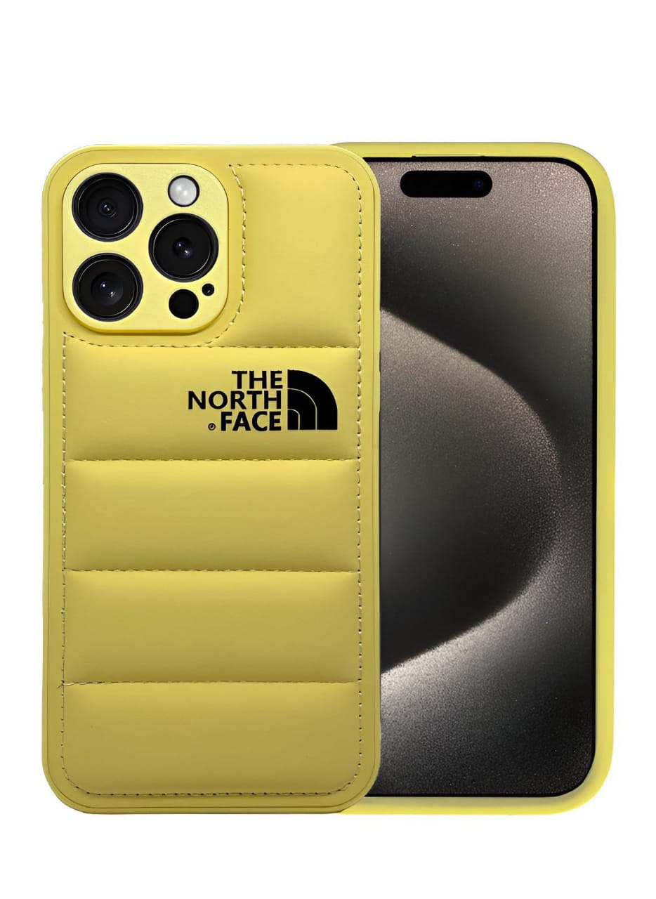 Luxury Fashion Leather The North Face Phone Case For iPhone