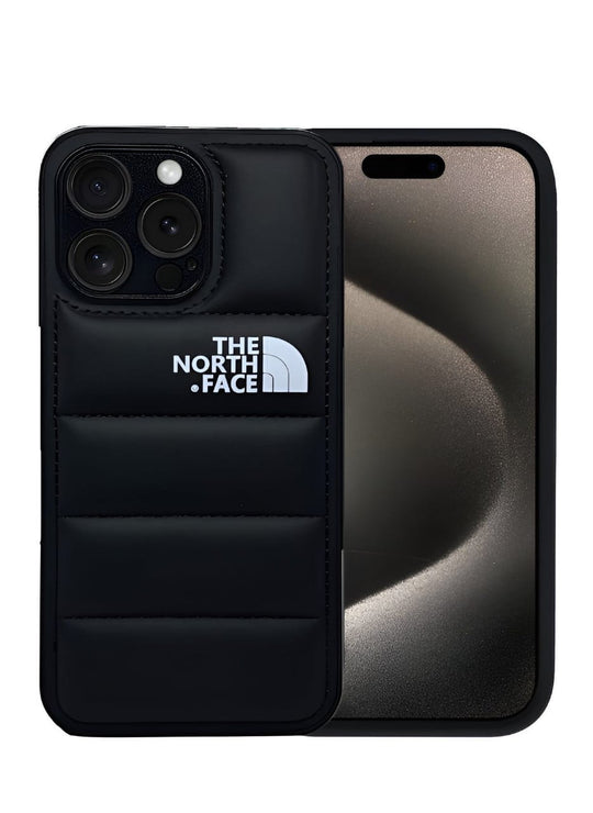 Luxury Fashion Leather The North Face Phone Case For iPhone