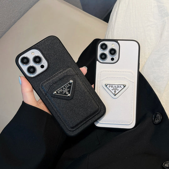 Luxurious leather iPhone case