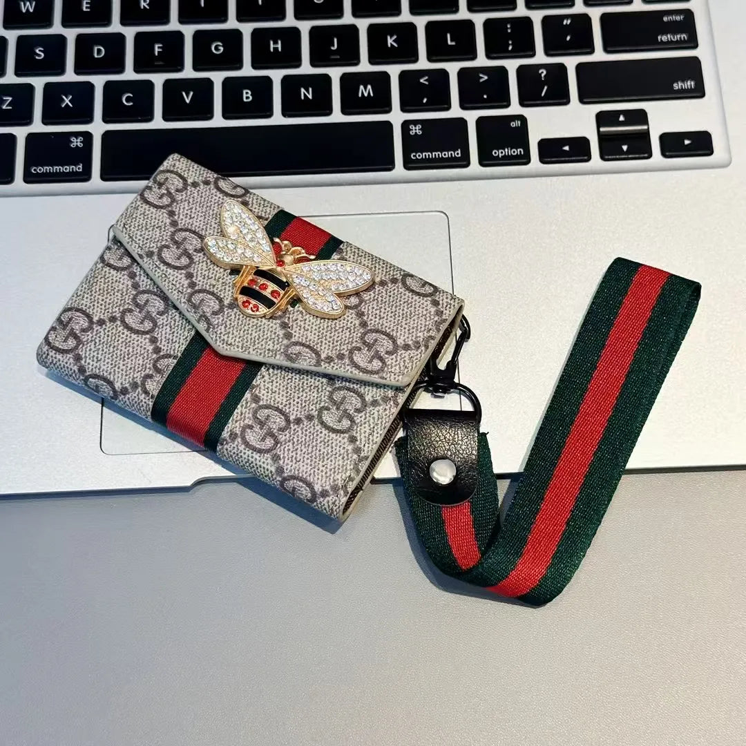 Elite Fashion Card Holder With Strap