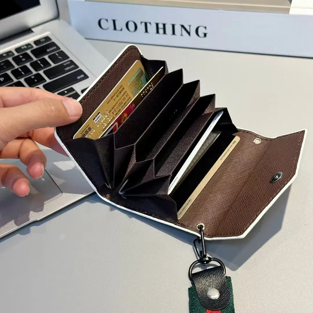 Elite Fashion Card Holder With Strap