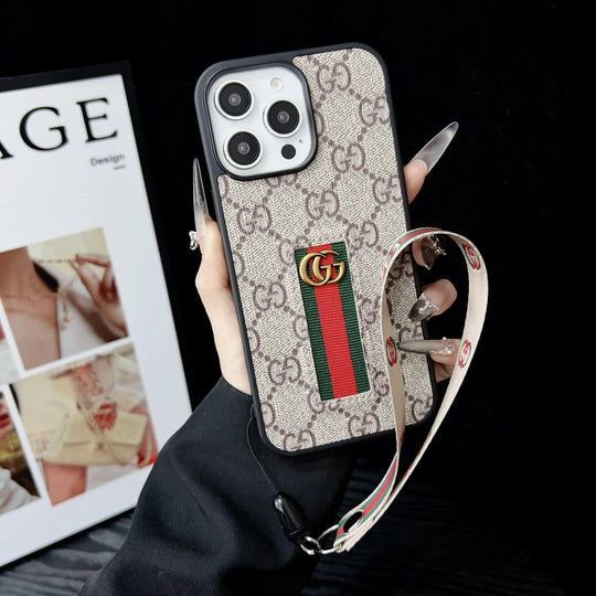 Lux Phone Case With Hand Strap