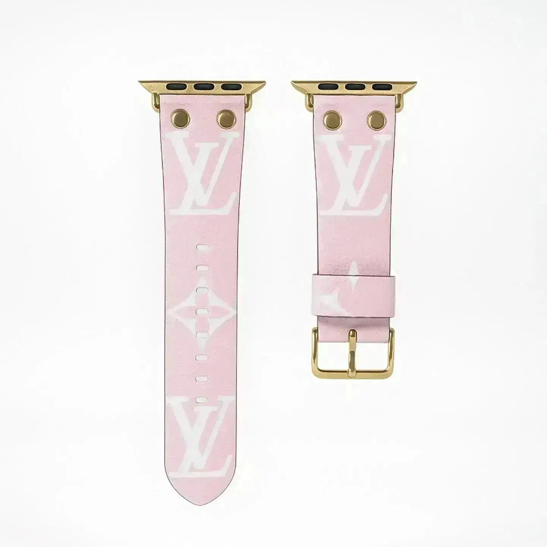 Apple Watch Band Monogram with Gold