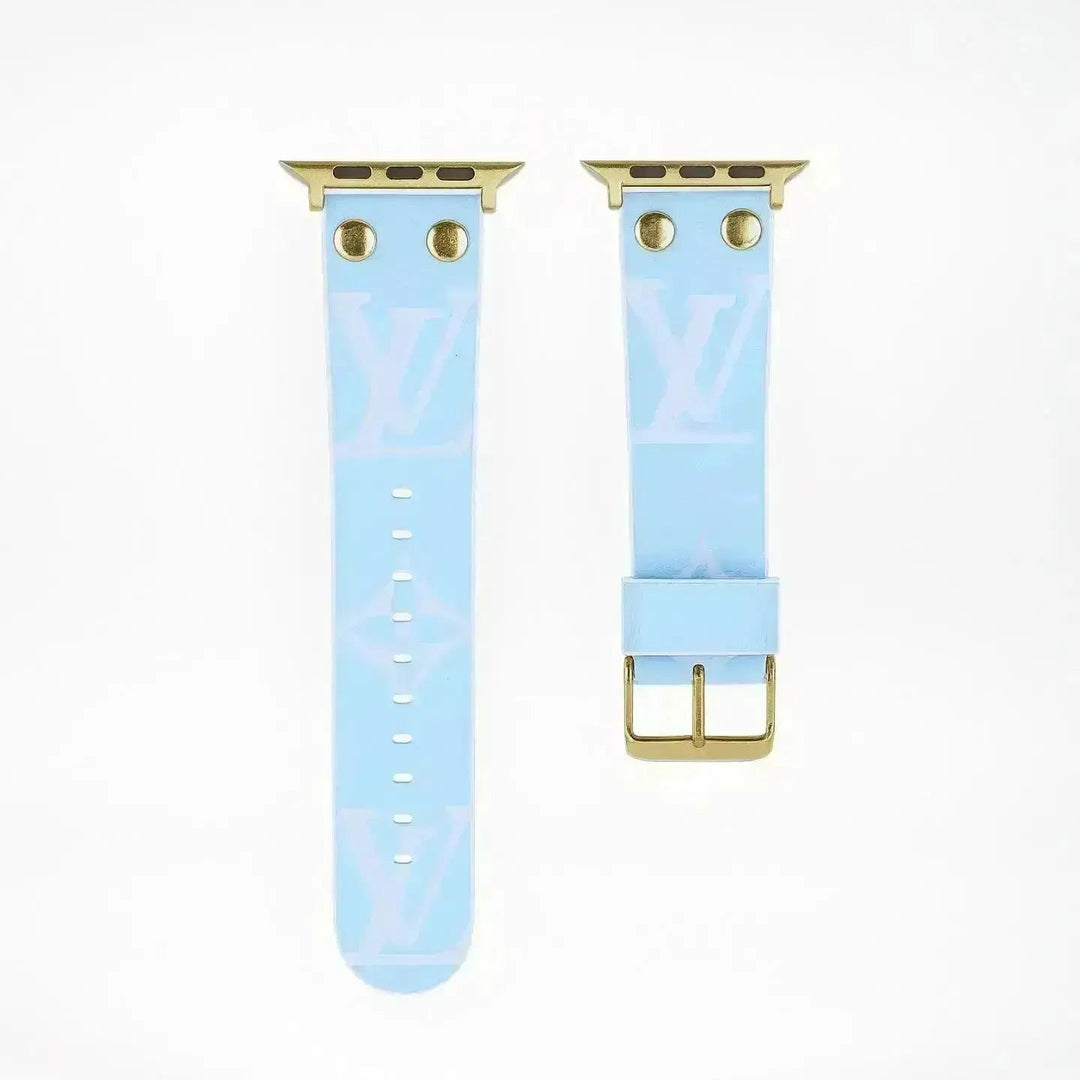 Apple Watch Band Monogram with Gold