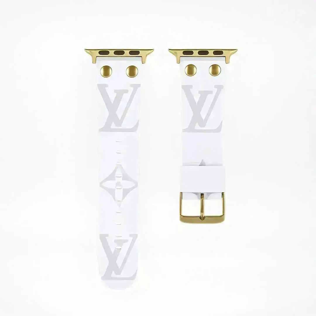 Apple Watch Band Monogram with Gold