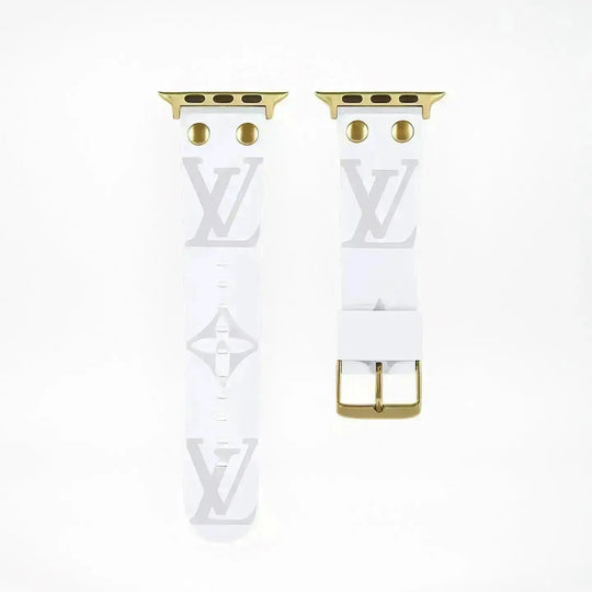 Apple Watch Band Monogram with Gold