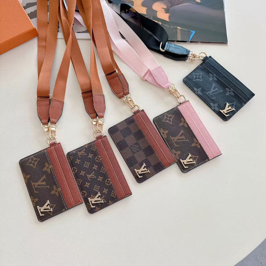 Louis Vuitton Card Holder With Strap
