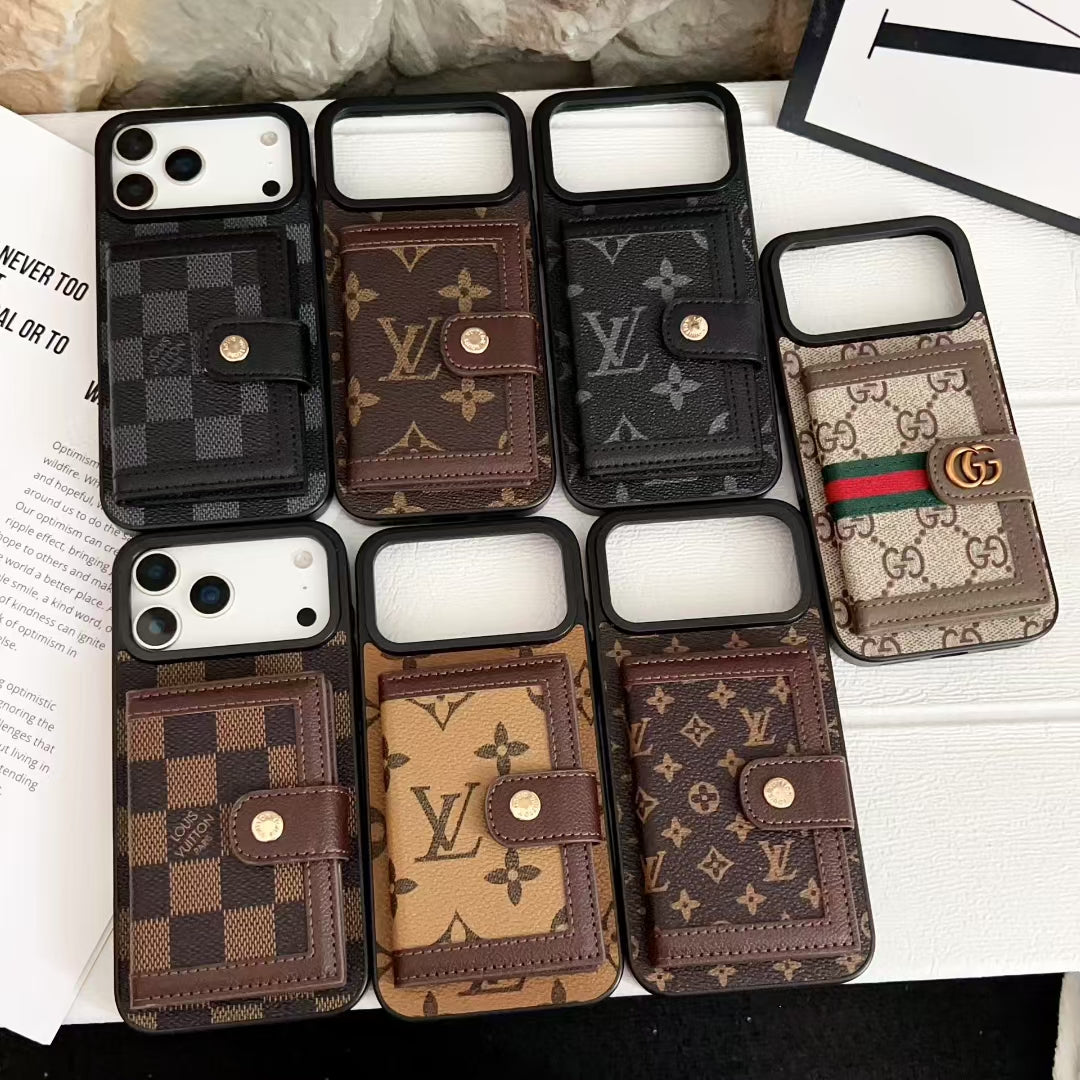 Louis Vuitton Phone Case With Wallet ID Card Holder
