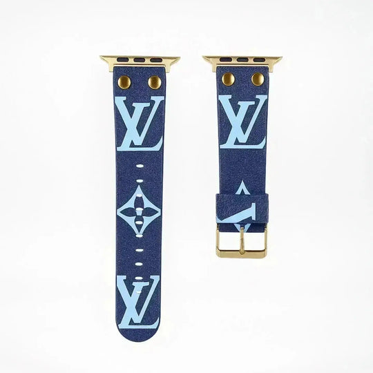 Apple Watch Band Monogram with Gold