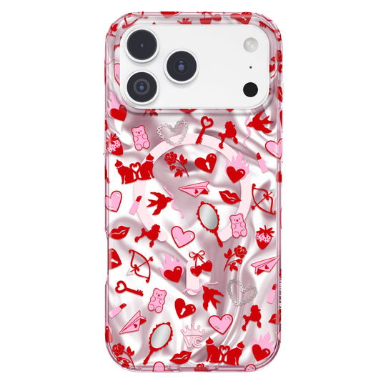 Lover Girl Holo iPhone Case – Luxury Aesthetic Phone Cover