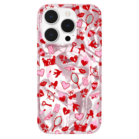 Lover Girl Holo iPhone Case – Luxury Aesthetic Phone Cover
