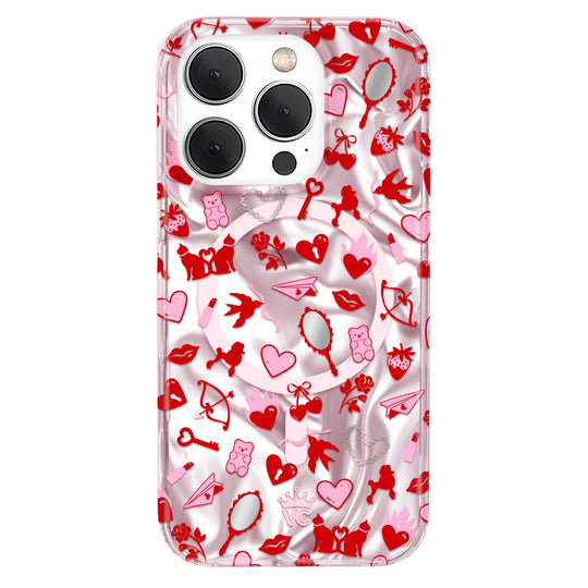 Lover Girl Holo iPhone Case – Luxury Aesthetic Phone Cover