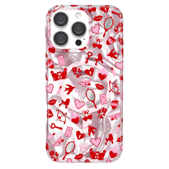 Lover Girl Holo iPhone Case – Luxury Aesthetic Phone Cover